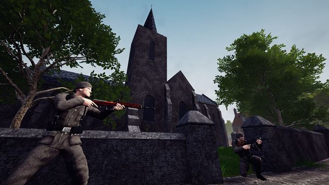 Microprose ohl�silo vojnov� fps akciu Warfare 1944  