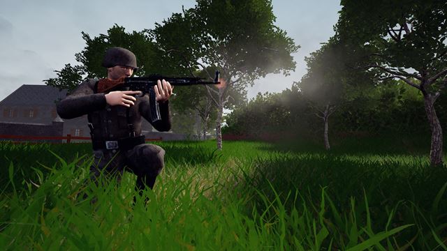 Microprose ohl�silo vojnov� fps akciu Warfare 1944  