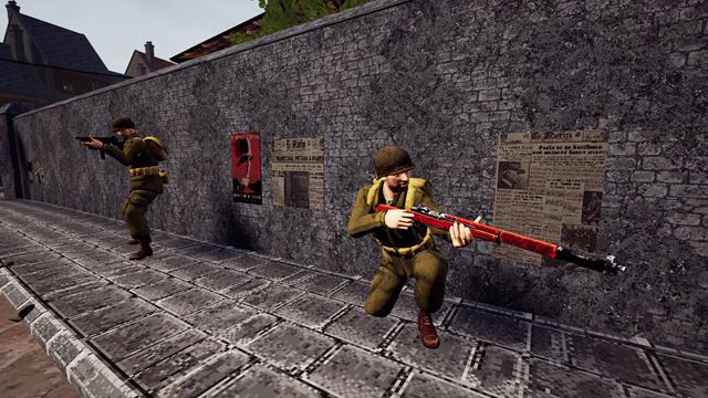 Microprose ohl�silo vojnov� fps akciu Warfare 1944  