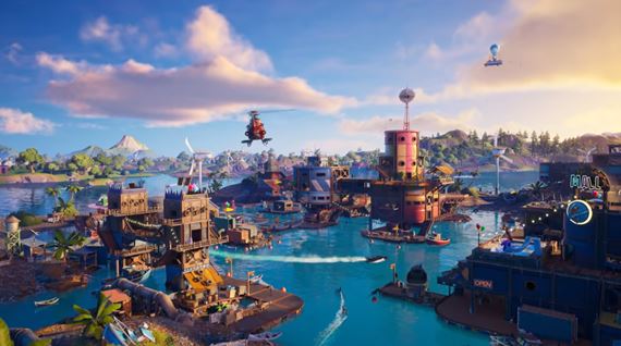 Fortnite spa nov seznu - Splashdown