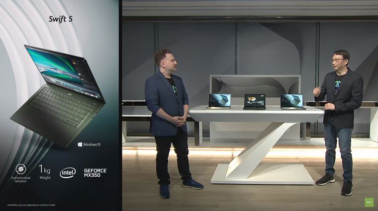 Acer predstavuje svoje nov notebooky a aj desktopy