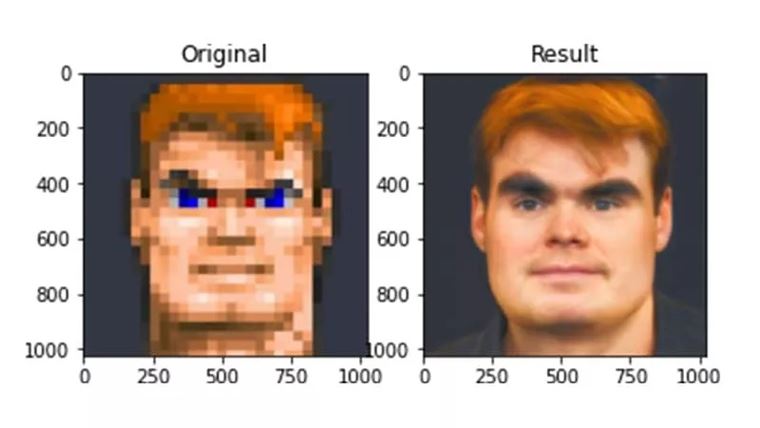 AI vytvorilo hi-res podobu B.J. Blazkowicza z Wolfensteinu a aj Doom Guya