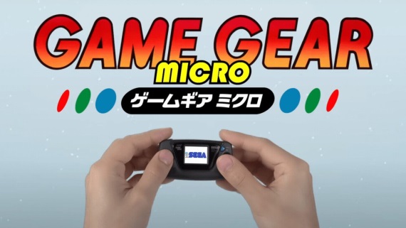Sega predstavuje Game Gear Micro