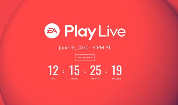 EA Play Live event bude 18. jna