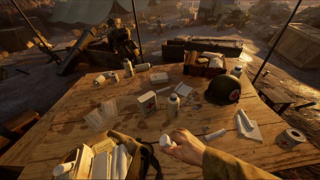 Vst�pte do vojny ako medik v titule Medic: Pacific Corpsman 