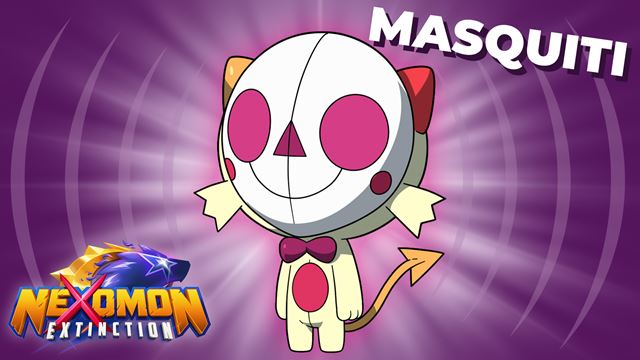 Nexomon: Extinction, k�pia Pok�monov, ukazuje svojich �tartovac�ch Nexomonov 