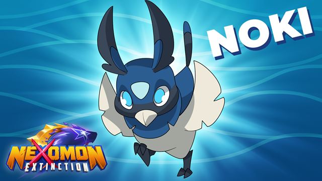 Nexomon: Extinction, k�pia Pok�monov, ukazuje svojich �tartovac�ch Nexomonov 
