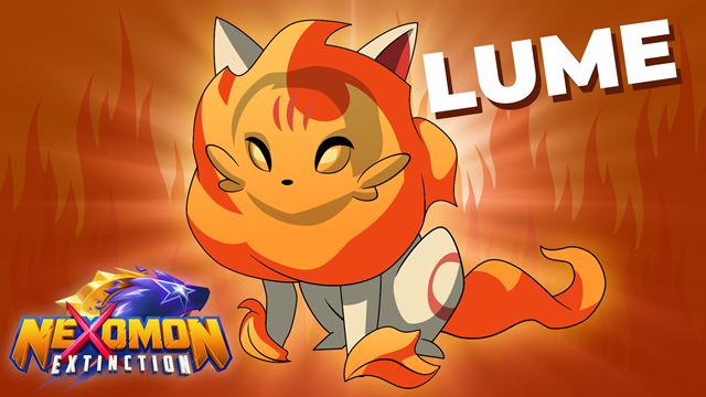 Nexomon: Extinction, k�pia Pok�monov, ukazuje svojich �tartovac�ch Nexomonov 