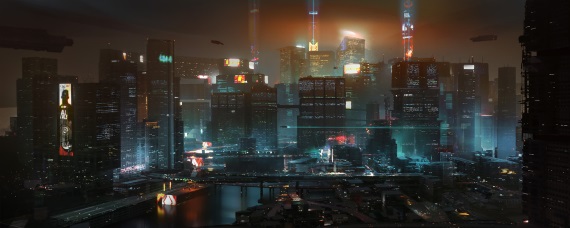 Cyperpunk 2077 uk�zal centrum mesta