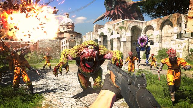 Serious Sam 4 uk�zal svoj gameplay 