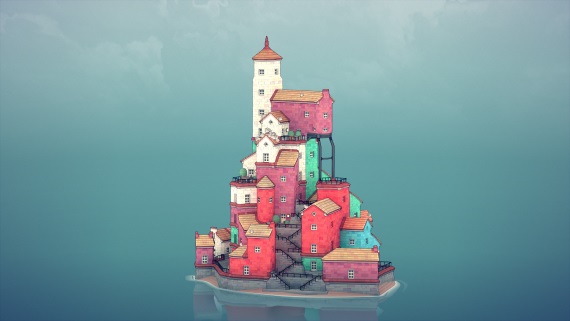 Townscaper prišiel do early access na Steame