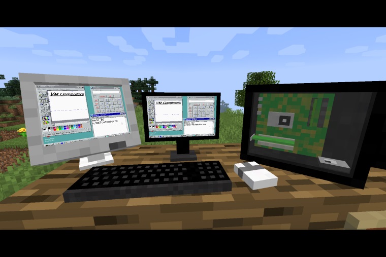 V Minecrafte si už môžete postaviť PC, spustiť Windows a zahrať si Dooma alebo aj Minecraft