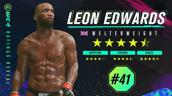 EA Sports začína predstavovať 50 najlepších bojovníkov z UFC 4