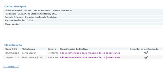World of Warcraft: Shadowlands dostal v Brazlii rating na Xbox Series X  