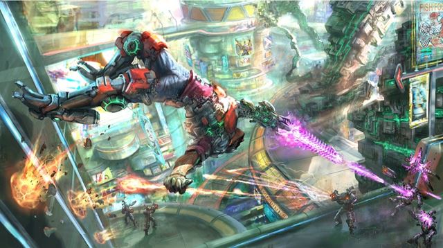 Na Twitteri sa objavili koncept arty zo zru�en�ho Turrican: Cyclone 