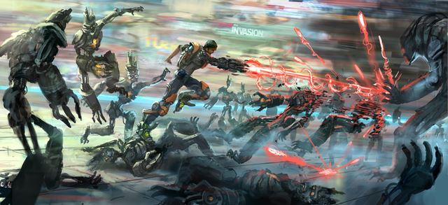 Na Twitteri sa objavili koncept arty zo zru�en�ho Turrican: Cyclone 