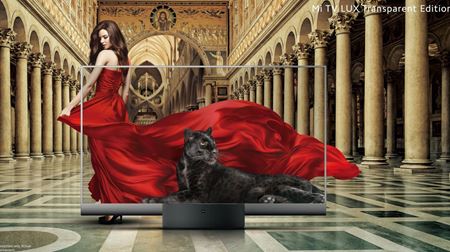 Xiaomi predstavilo priesvitn OLED TV  