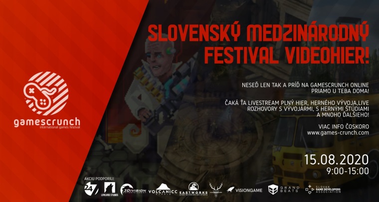 Dnes od 9 mete naivo sledova stream zo slovenskho hernho festivalu