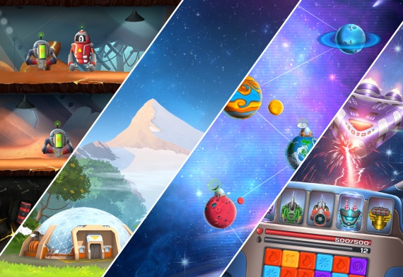 Chcete sksi betu mobilnej esko-slovenskej hry Dig and Fly?