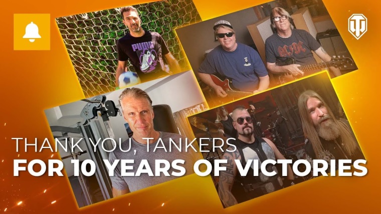 World of Tanks oslavuje 10 rokov, rozdva tanky a ponkne aj koncert Sabatonu