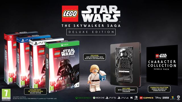 Lego Star Wars: The Skywalker Saga bola odlo�en� na bud�ci rok, ale uk�zala gameplay a Deluxe ed�ciu 