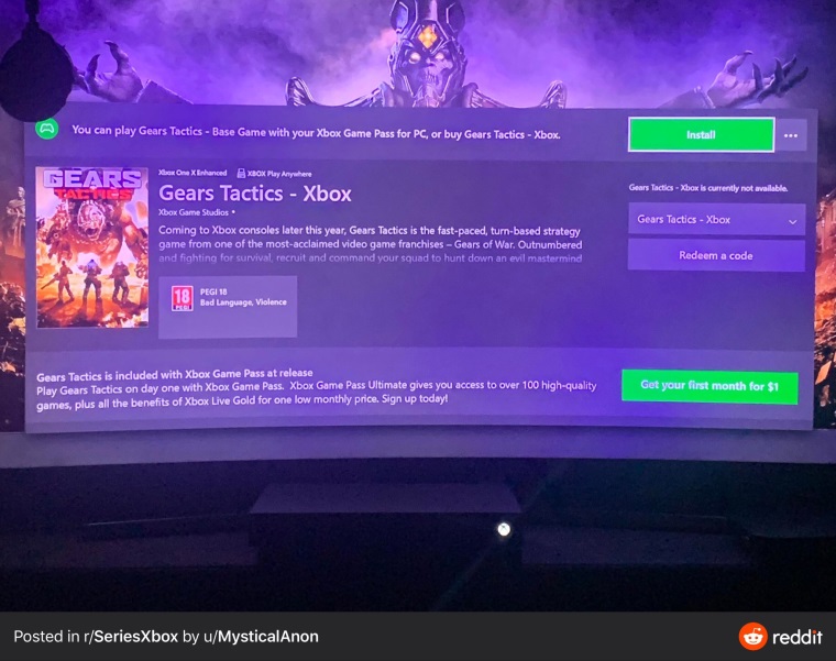 Gears Tactics je u v preloade na Xbox One