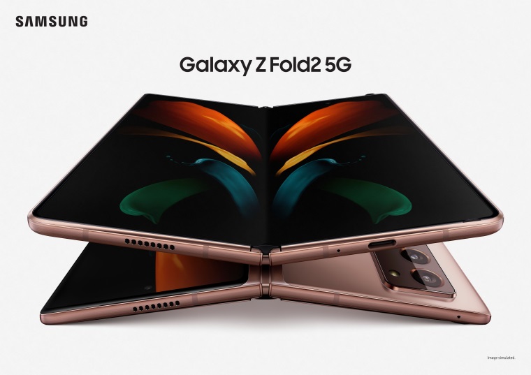 Otvraten Samsung Galaxy Z Fold 2 bol predstaven