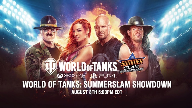 Konzolov World of Tanks spust svoj WWE event v sobotu o polnoci