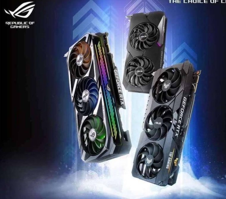 Asus ete pred embargom predstavil svoju RTX 3000 sriu