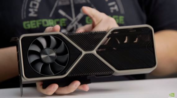 Nvidia ponúkla unboxing RTX3080 grafiky