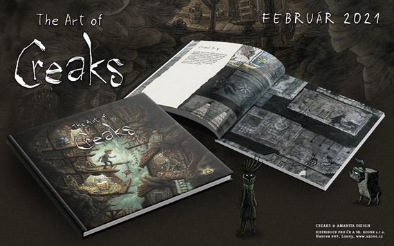 Creaks od Amanita Desing dostane pekn artbook