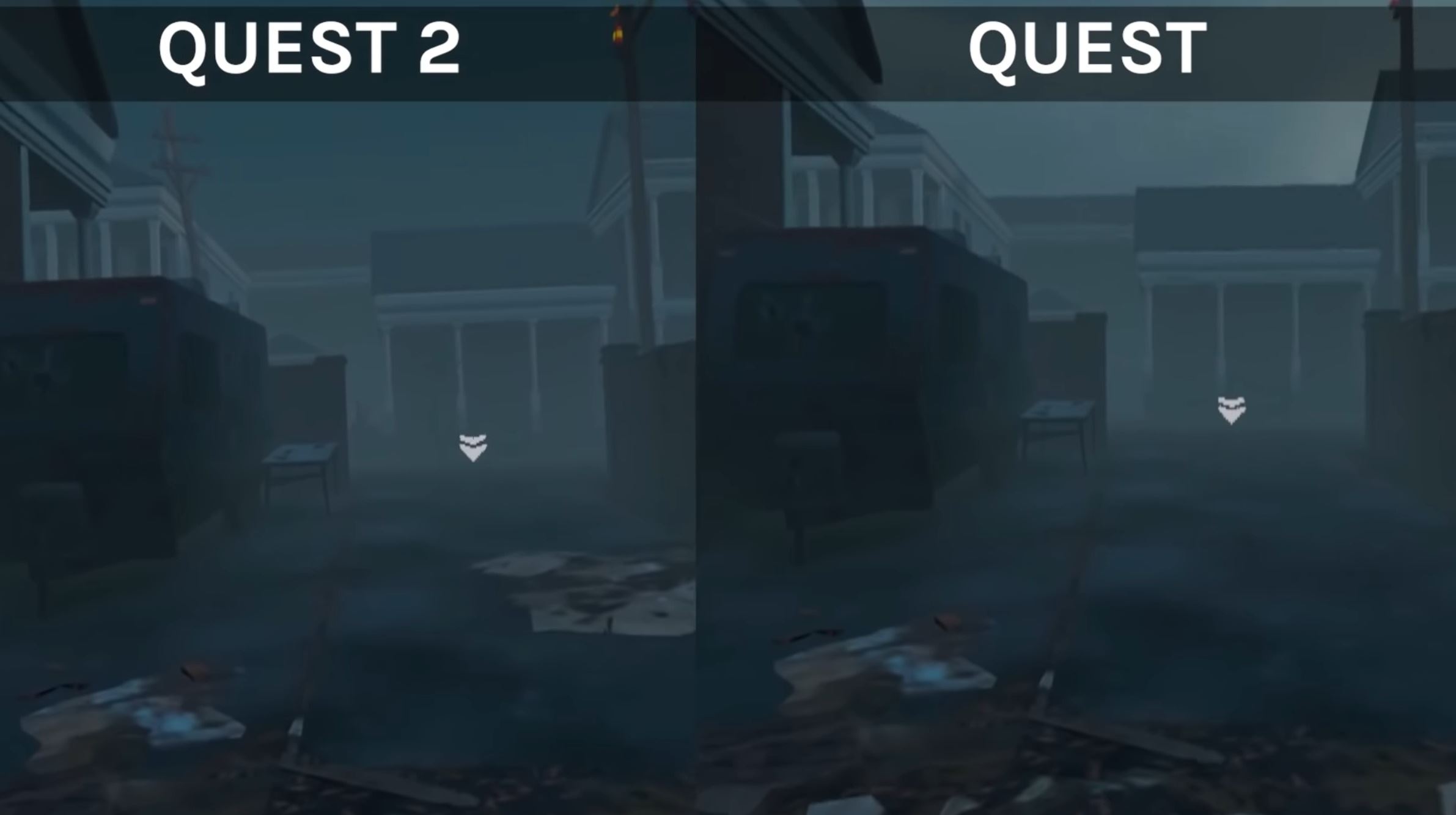 Porovnanie kvality obrazu v Quest vs Quest II Sector.sk