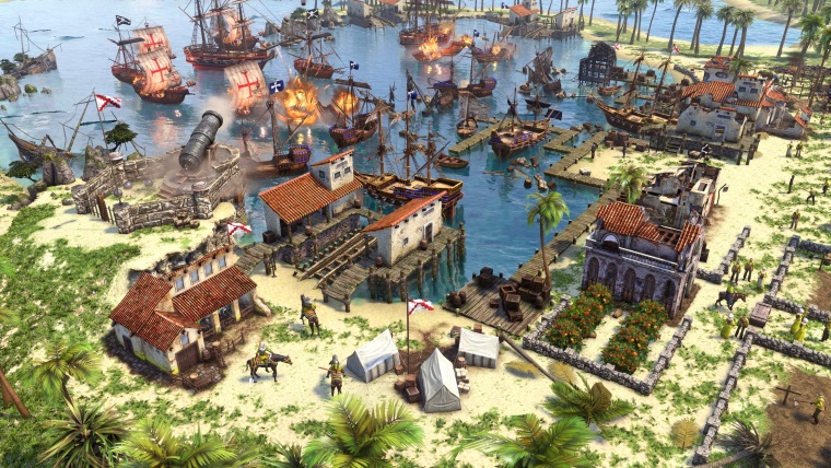 Age of Empires III Definitive edition sa ukazuje na pardnych zberoch