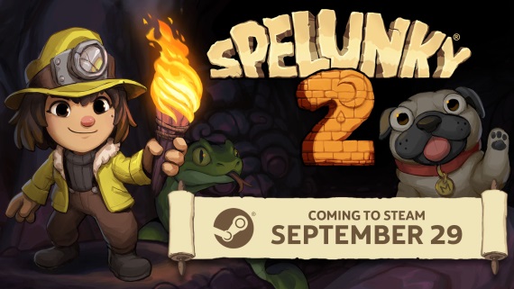 Spelunky 2 u m dtum PC vydania