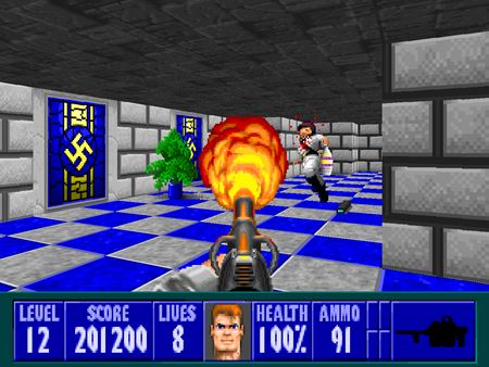 Operation Wasserstein mod je pokraovanm Wolfensteinu 3D  