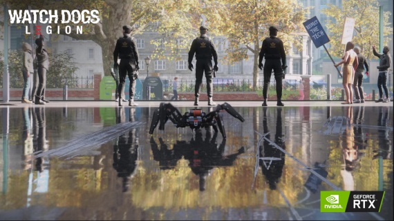 Watch Dogs Legion ukazuje raytracingov zbery