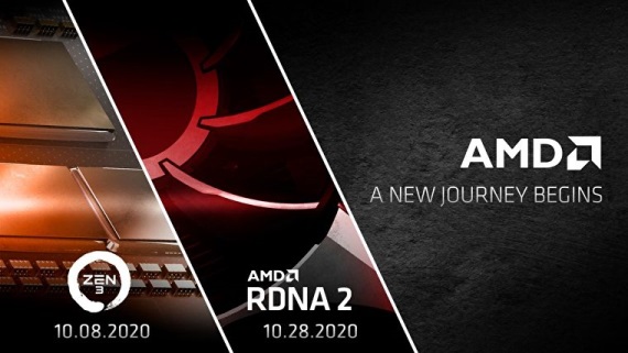 AMD naplnovalo predstavenia Zen 3 a RDNA 2 ipov