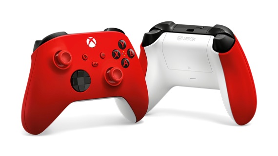 Microsoft predstavil červený Xbox gamepad