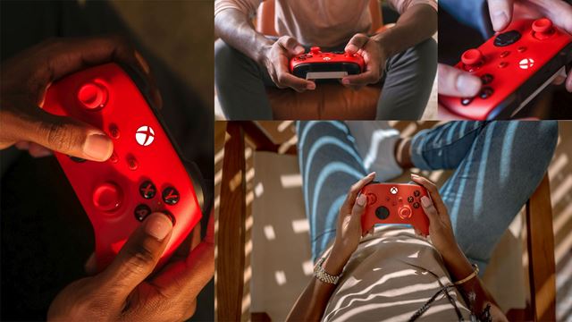 Microsoft predstavil erven Xbox gamepad  