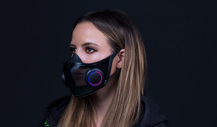Razer predstavil Project Hazel - RGB masku s FFP2 filtrom