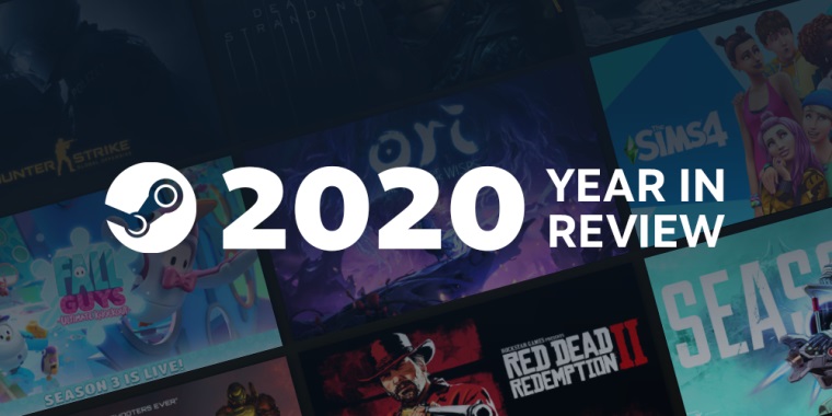Steam zhrnul rok 2020