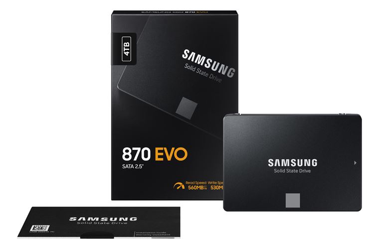 Samsung vydva 870 Evo SSD