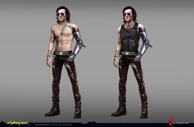 Ako vyzeral Johnny Silverhand pred prchodom Keanu Reevesa? 