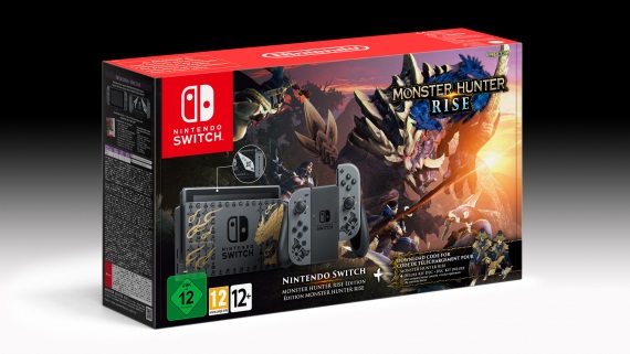 Nintendo prinesie Switch limitku s témou Monster Hunter Rise