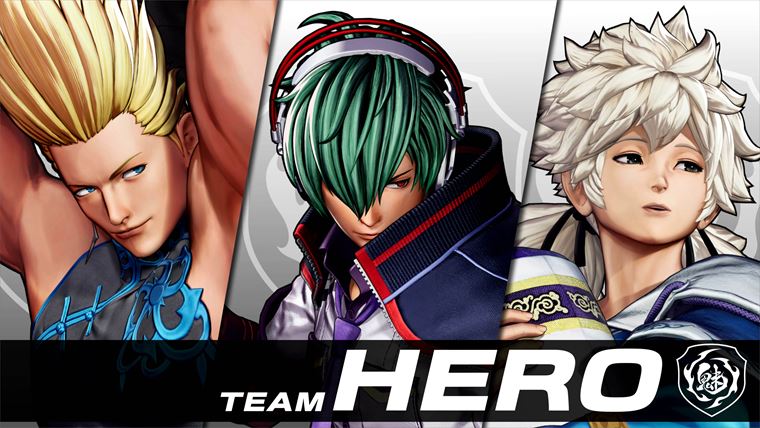 The King of Fighters XV predstavuje trio Hero tím