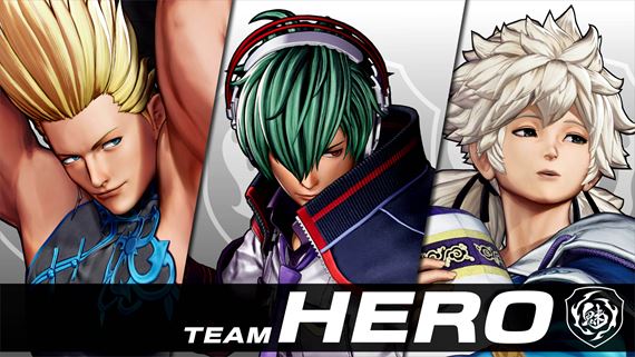 The King of Fighters XV predstavuje trio Hero tm