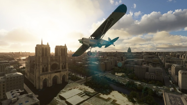 al update pre Flight Simulator vylep Franczsko a Benelux