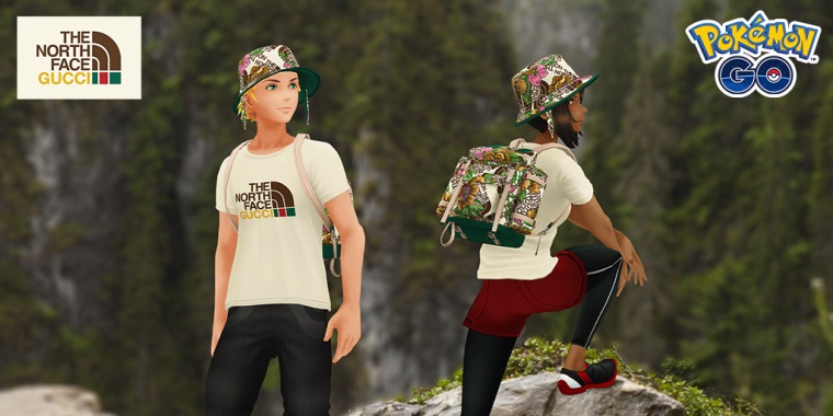Spoluprca Gucci a The North Face prichdza do Pokemon Go