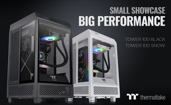 Thermaltake predstavil Tower 100 mini skrinky