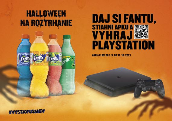 Chceš získať Playstation PS4? Tak hraj s Fantou a jedno môže byť tvoje.